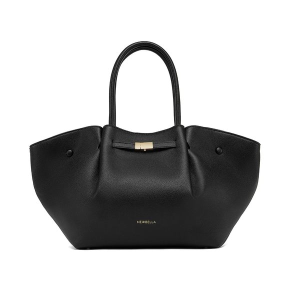 Vegan Leather Tote Bag, Handbags Shoulder Bag With Large :D - Picture 1 of 6